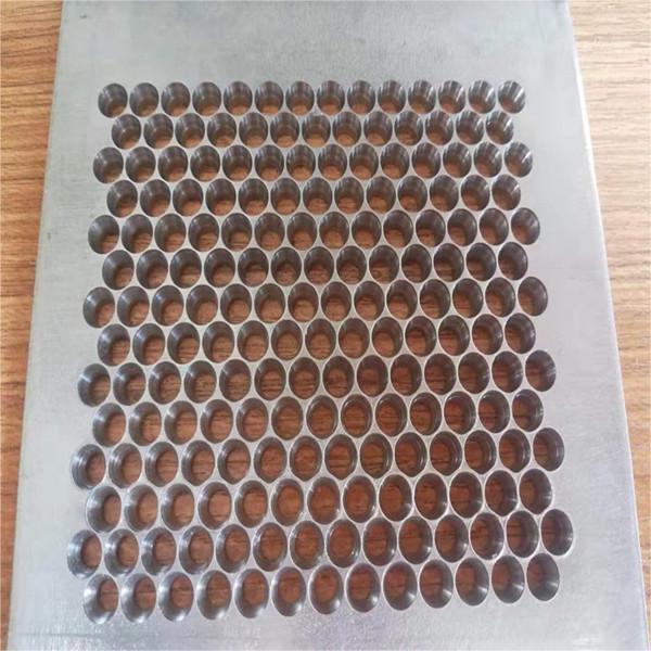 cone shape hole perforated metal filter